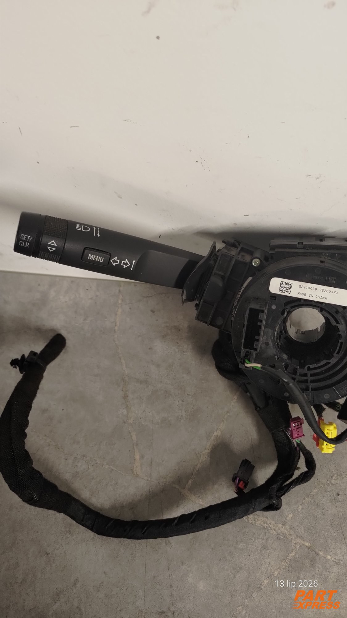 Lenkstockhalter mit Schleifring Opel Zafira B 2011 - 2018 22914039 – 2