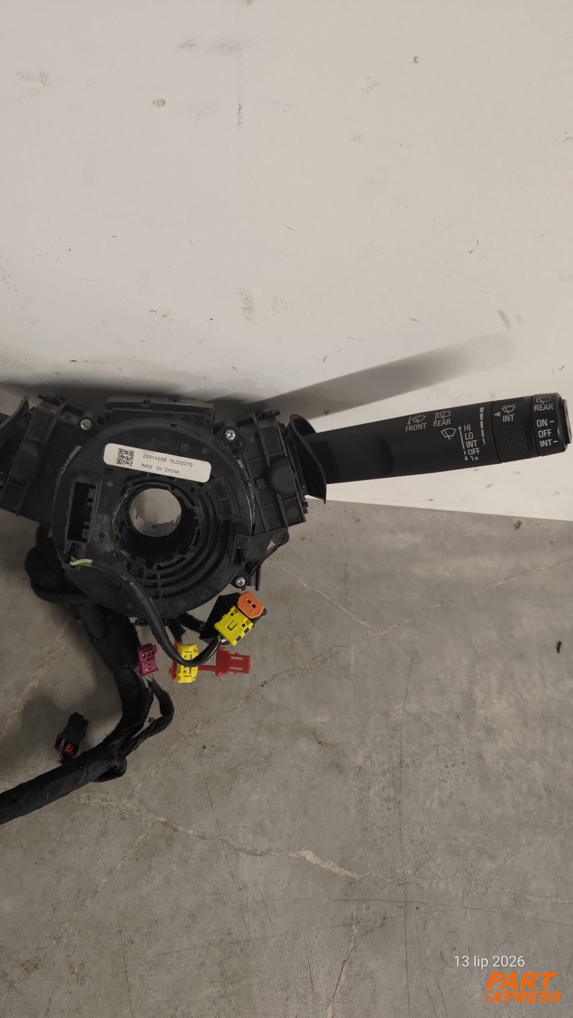 Lenkstockhalter mit Schleifring Opel Zafira B 2011 - 2018 22914039 – 3