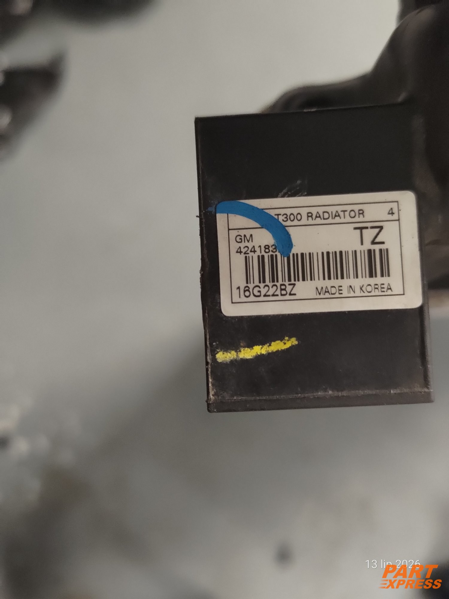 Wasserkühler Opel Mokka Astra 1,6 CDTi 102tkm – 4