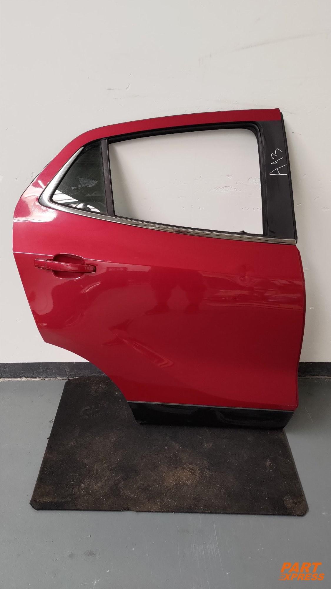 Tür komplett hinten rechts Opel Mokka X Rot GCS Velvet Red 2016 - 2019