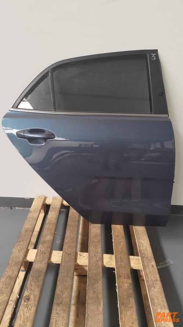 Tür komplett hinten rechts Kia Rio 4 YB Blau Smoke Blue 2017 - 2023