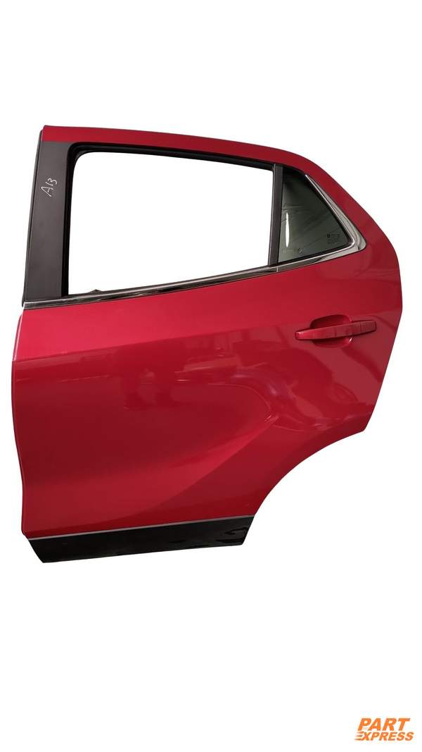 Tür komplett hinten links Opel Mokka X A Facelift Rot GCS Velvet Red 2016 - 2019