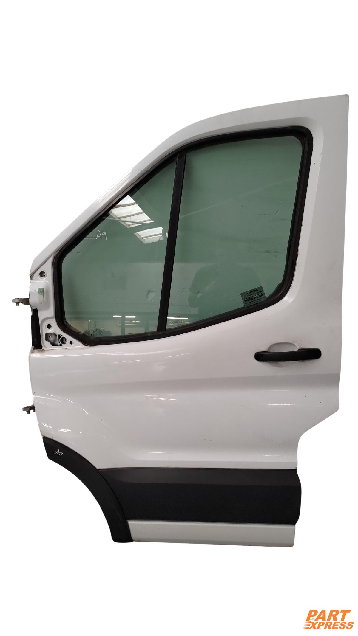 Tür komplett vorne links Ford Transit V363 Mk8 Weiß Frost Weiß ab 2014