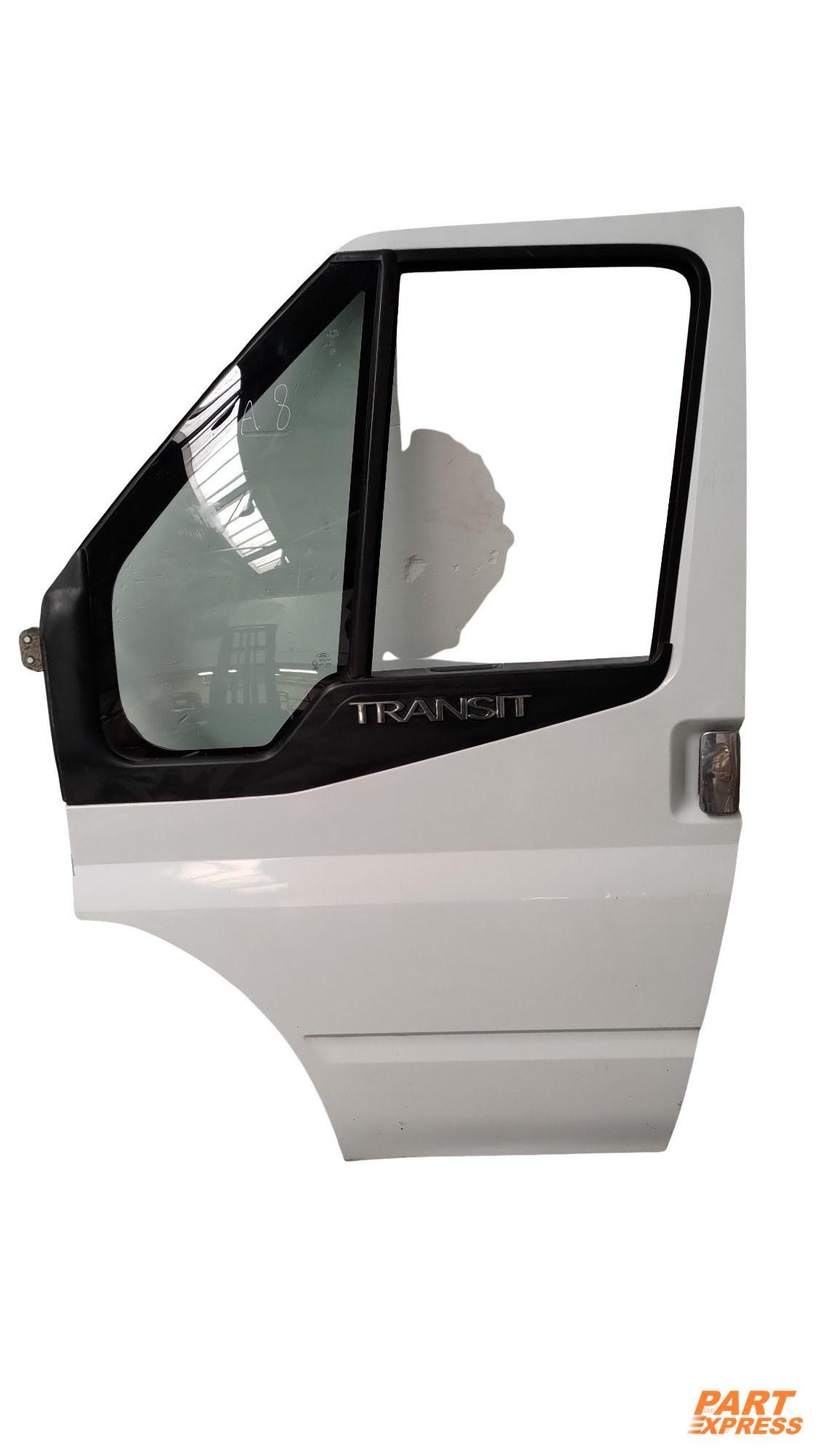Tür komplett vorne links Ford Transit FA Mk7 Weiß Frost Weiß 2006 - 2014