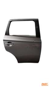 Tür komplett hinten rechts Mitsubishi Outlander III GF Silber U17A 2012 - 2021 – 1