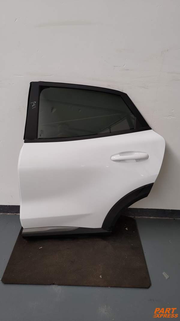 Tür komplett hinten links Ford Puma Titanium J2k Mk2 Weiß Frost Weiß ab 2019