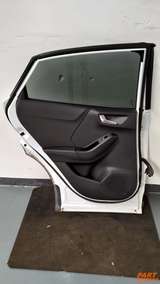 Tür komplett hinten links Ford Puma Titanium J2k Mk2 Weiß Frost Weiß ab 2019 – 2