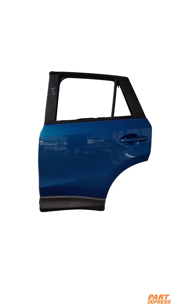 Tür komplett hinten links Mazda CX-5 Sport KE GH Blau 41B Sky Blue 2012 - 2017