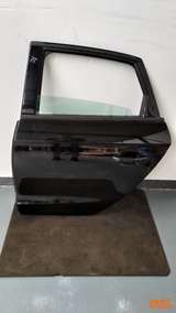 Tür komplett hinten links Audi A1 8X Schwarz Mythosschwarz LY9T 2010 - 2018 – 1
