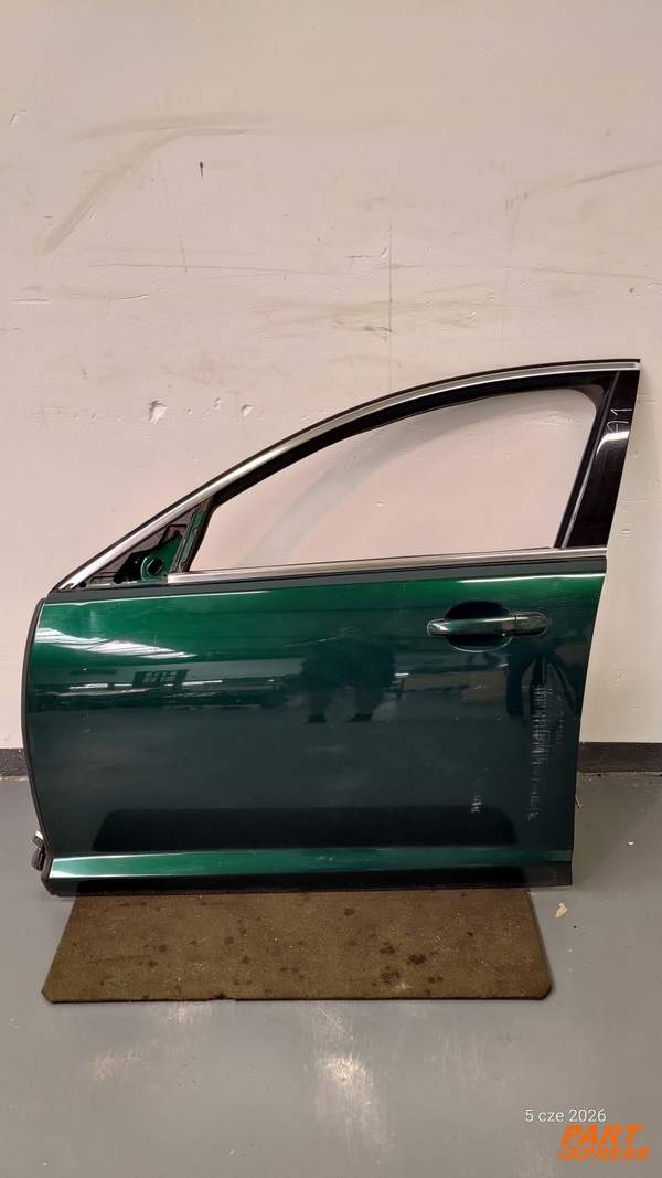 Tür komplett vorne links Jaguar XF X250 Grün Emerald Fire JBC2074 2007 - 2015