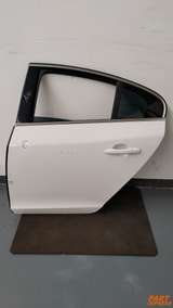 Tür komplett hinten links Volvo S60 II Weiß 614 Ice White Solid 2010 - 2018 – 3