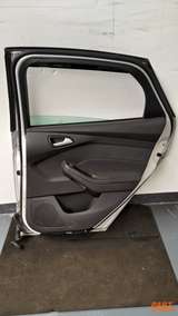 Tür komplett hinten rechts Ford Focus MK3 Silber Polar Silber Met 2010 - 2014 – 2
