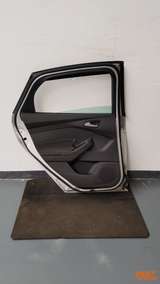 Door Complete Rear Left Ford Focus MK3 III Silver Polar Silver Met 2010 - 2014 – 2