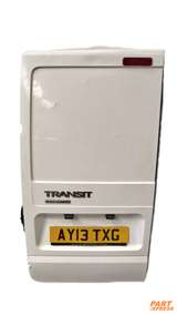 Tür komplett hinten links Ford Transit FA Mk7 Weiß Frost Weiß 2006 - 2014 – 1