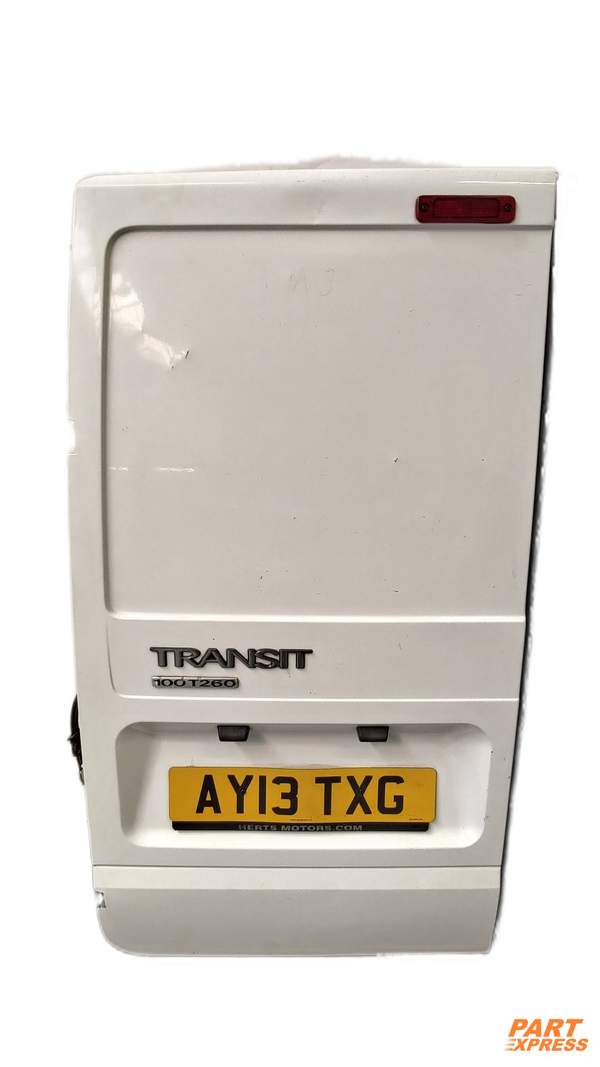 Tür komplett hinten links Ford Transit FA Mk7 Weiß Frost Weiß 2006 - 2014