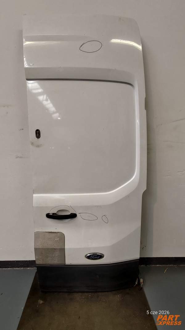 Tür komplett hinten rechts Ford Transit V363 Mk8 Weiß Frost Weiß ab 2014