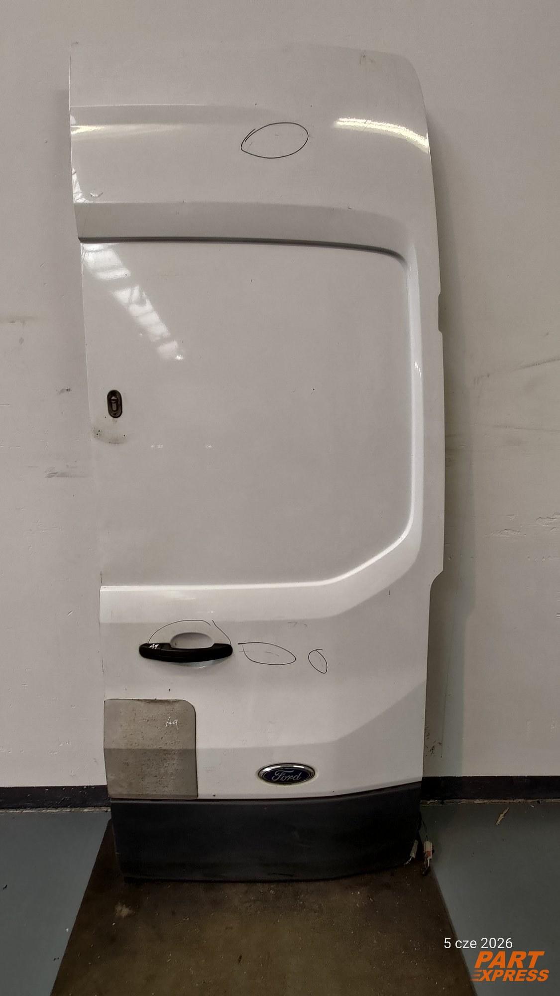 Tür komplett hinten rechts Ford Transit V363 Mk8 Weiß Frost Weiß ab 2014