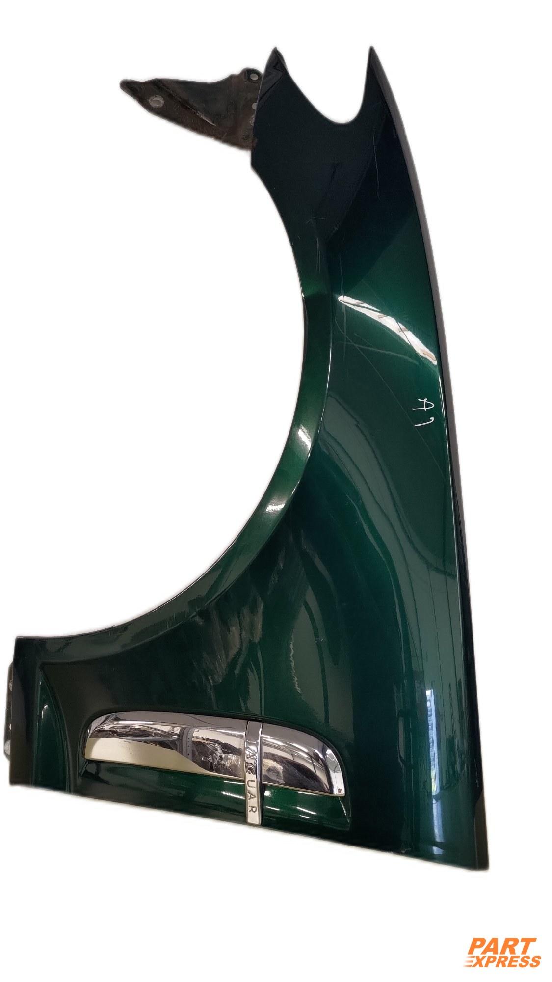 Kotflügel links Jaguar XF X250 Grün Emerald Fire JBC2074 2007 - 2015
