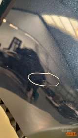 Kotflügel links Opel Meriva B Blau Ozeanblau GEU 22A 2010 - 2017 – 5
