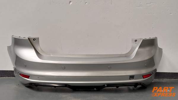 Stoßstange komplett hinten Ford Focus MK3 Silber Polar Silber Met 2010 - 2014