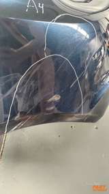 Stoßstange komplett hinten Opel Meriva B Blau Ozeanblau GEU 22A 2010 - 2017 – 7