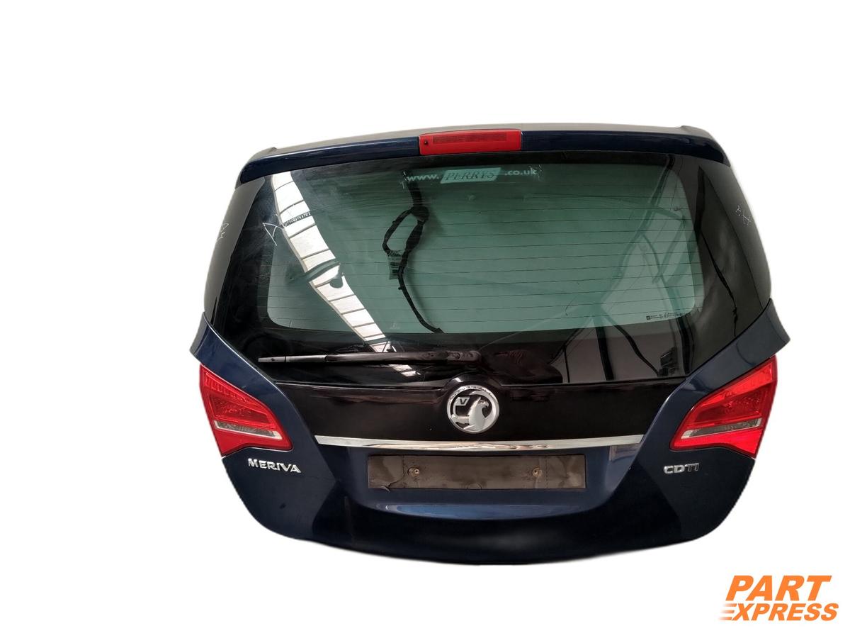 Heckklappe Kofferraumdeckel Opel Meriva B Blau Ozeanblau GEU 22A 2010 - 2017