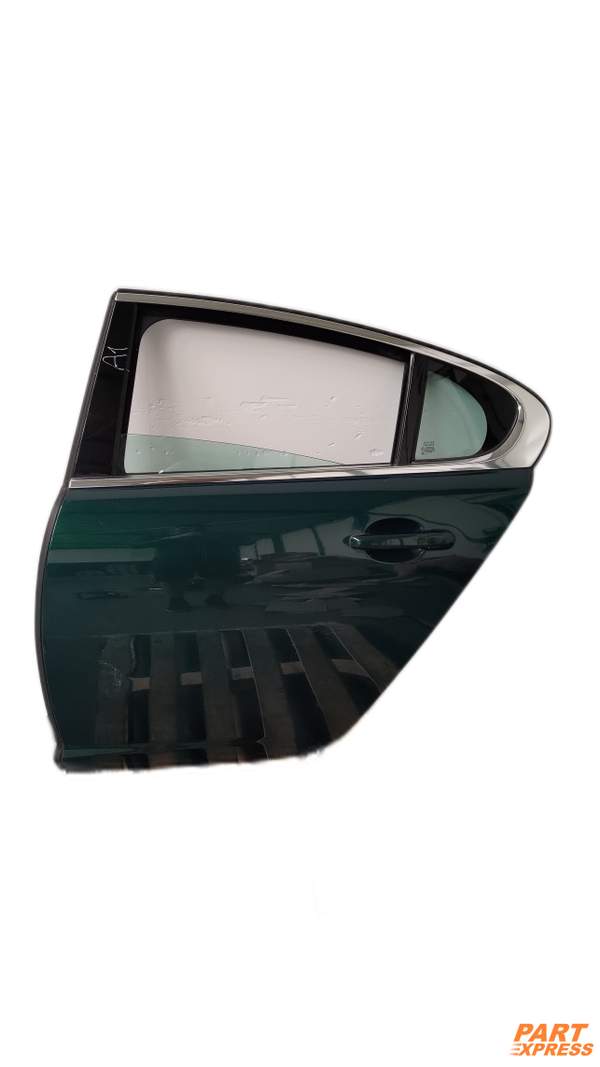 Tür komplett hinten links Jaguar XF X250 Grün Emerald Fire JBC2074 2007 - 2015