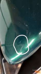 Außenspiegel rechts komplett Jaguar XF Grün Emerald Fire JBC2074 2007 - 2015 – 3