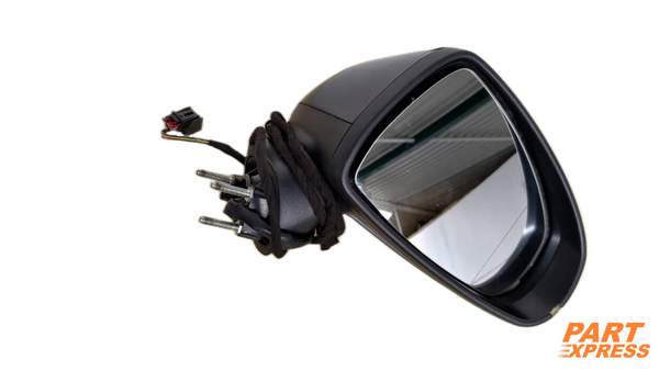 Außenspiegel rechts komplett Audi A1 8X Schwarz Mythosschwarz LY9T 2010 - 2018