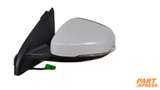 Außenspiegel links komplett Volvo S60 II Weiß 614 Ice White Solid 2010 - 2018 – 1