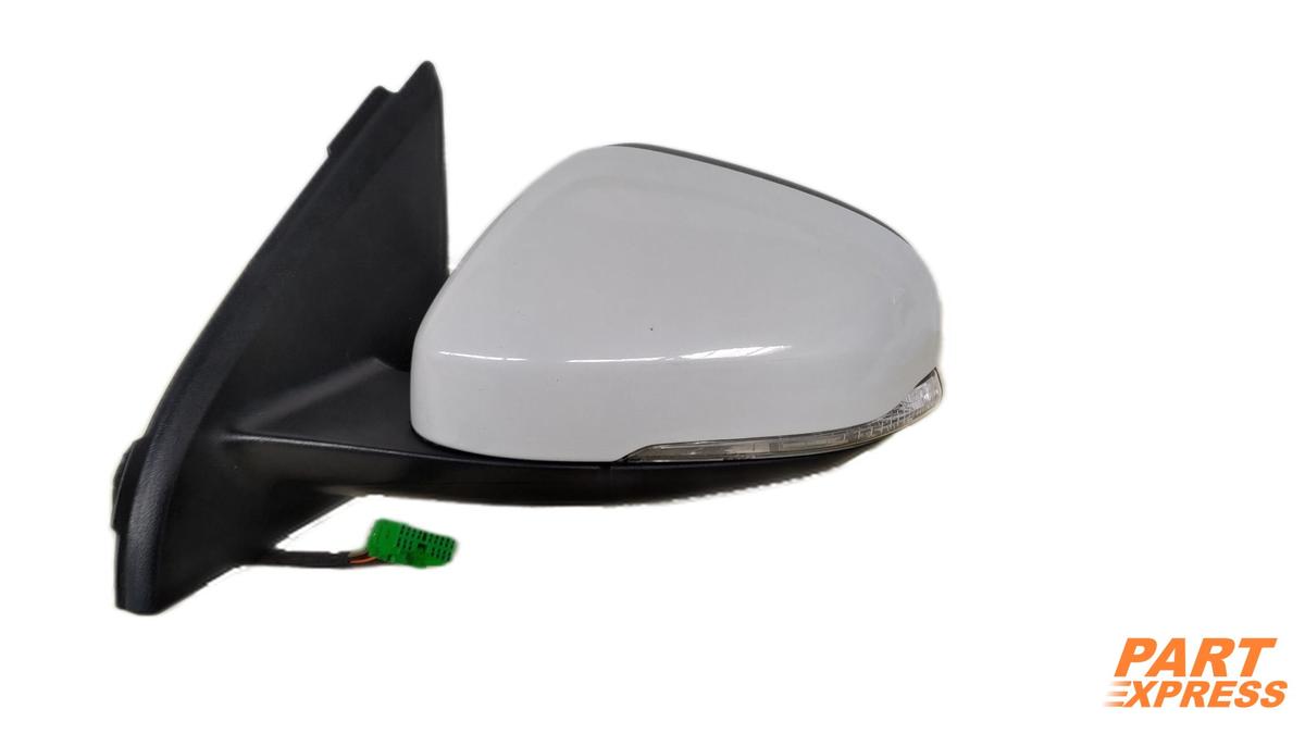 Außenspiegel links komplett Volvo S60 II Weiß 614 Ice White Solid 2010 - 2018