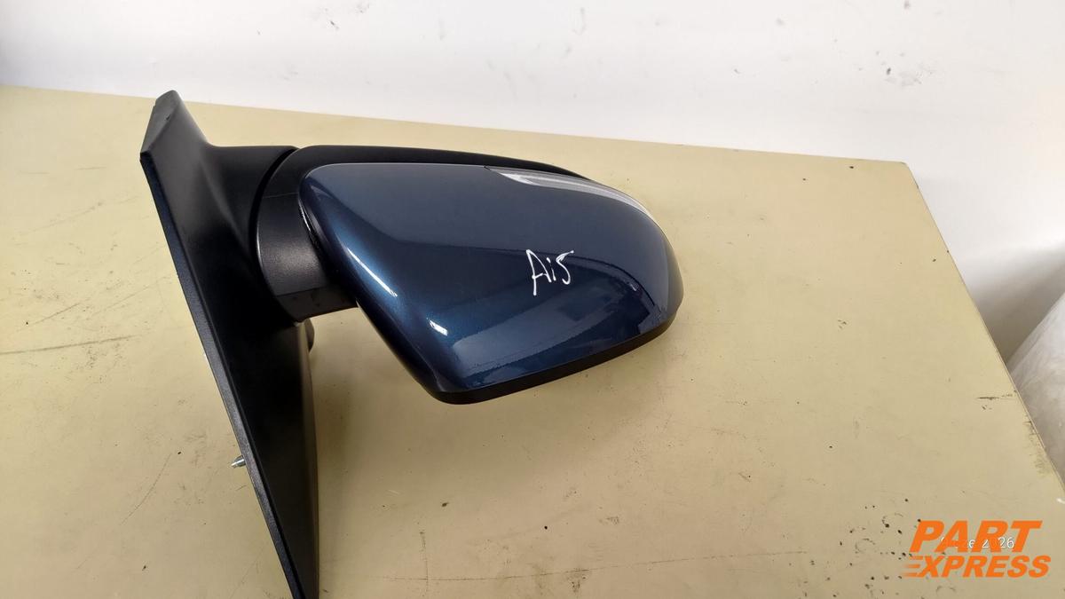 Wing Mirror Right Complete Kia Rio 4 YB Blue Smoke Blue 2017 - 2023