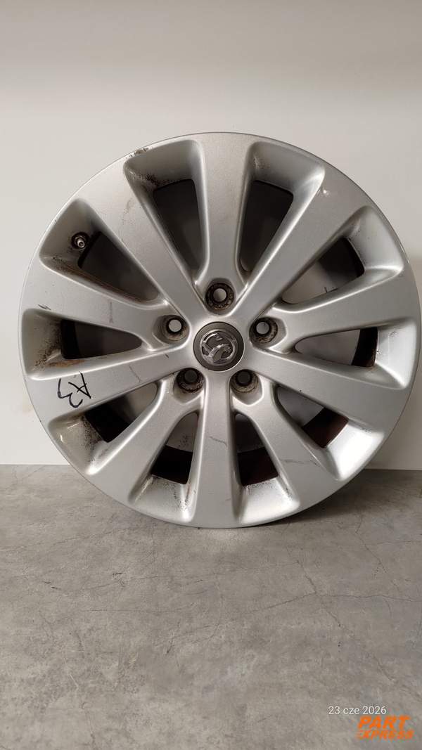 17 Zoll Alufelge Opel Astra, Insignia, Zafira 13276346 7x17 IS42 ET42