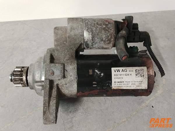 Anlasser komplett 1.6l Diesel Audi Skoda VW Seat CAYC 77kW 02Z911024H