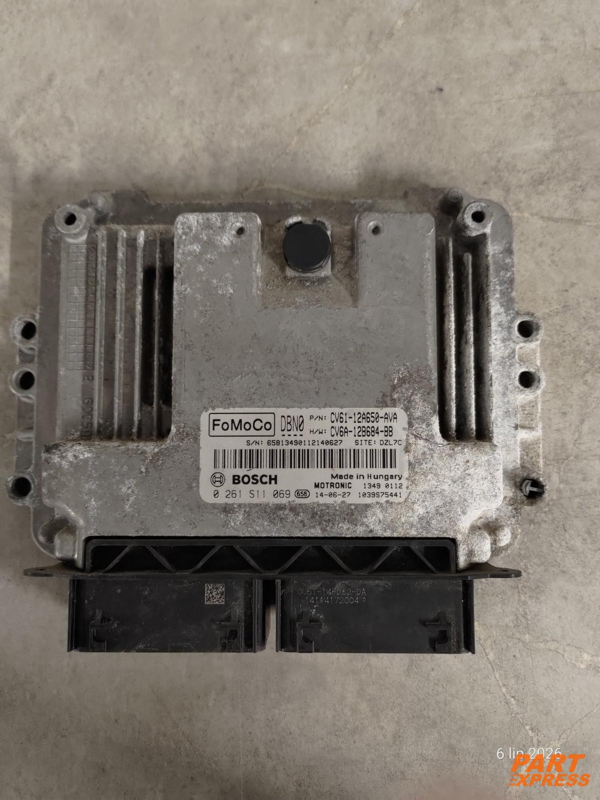 ECU Steuergeräte M2DA Ford Focus III 1,0 Ecoboost 74kW 100PS CV61-12A650-AVA