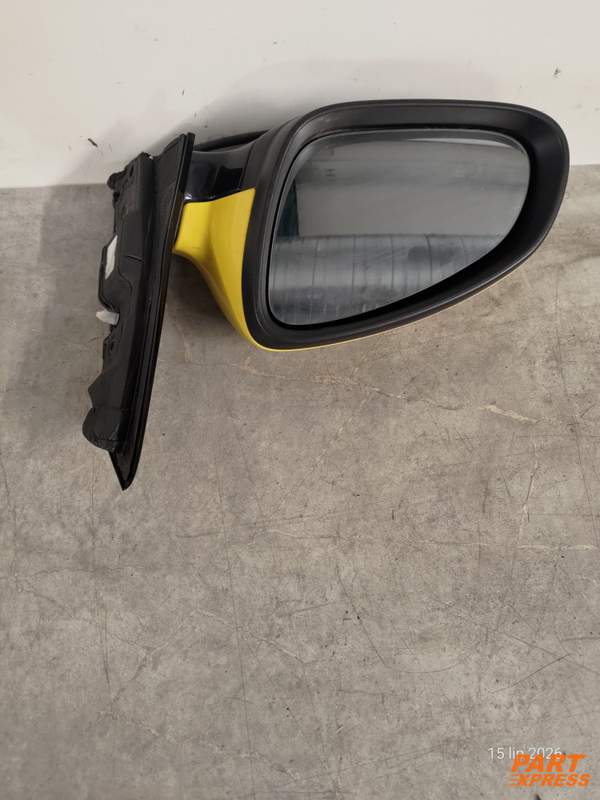 Außenspiegel links komplett Opel Astra GTC Gelb Flaming Yellow AJU 2011 - 2018