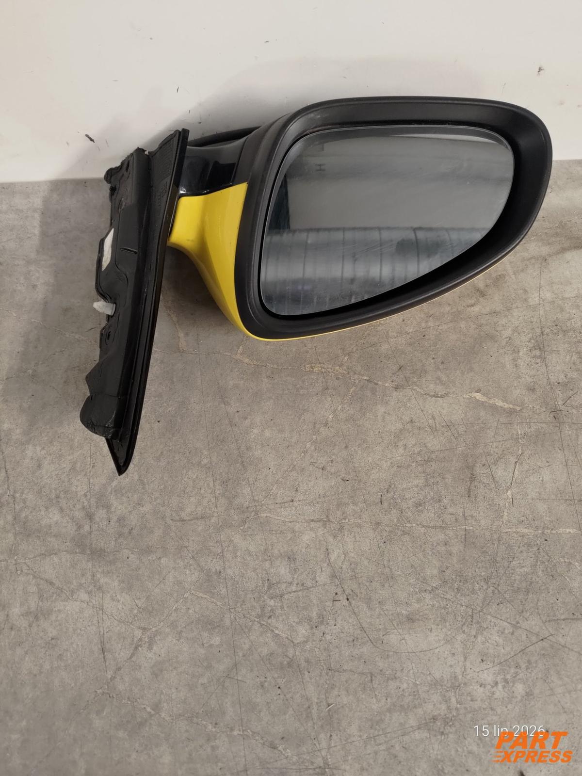 Außenspiegel links komplett Opel Astra GTC Gelb Flaming Yellow AJU 2011 - 2018