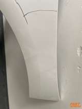 Kotflügel links Opel Astra GTC Weiß Casablanca White GAZ – 6