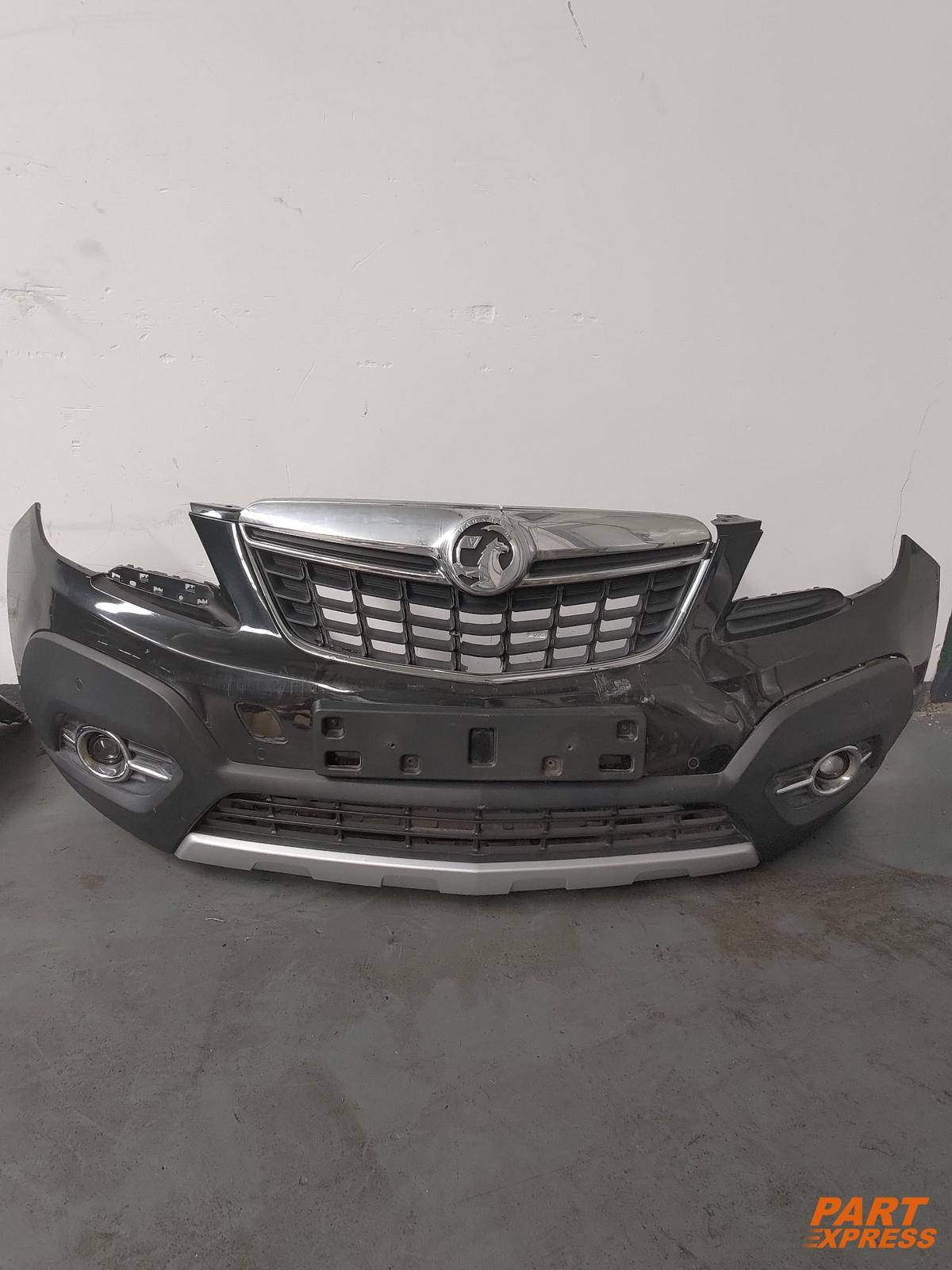 Stoßstange komplett vorne Opel Mokka Schwarz Carbon Flash-GAR (22C) 2012 - 2016