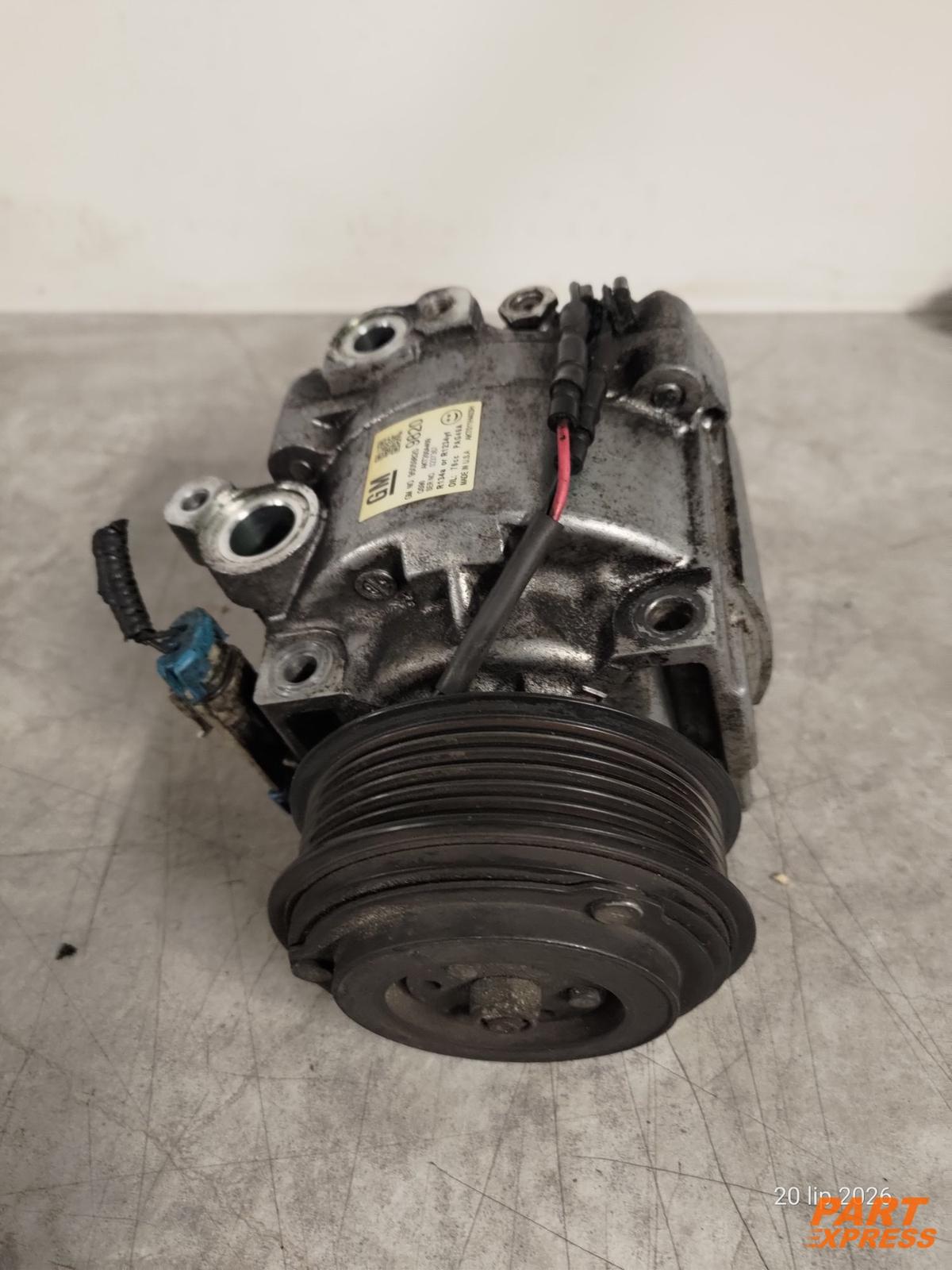 Sprężarka Klimatyzacji Opel Mokka Astra Insignia Meriva Zafira 1.4 LUJ A14NET 95059820