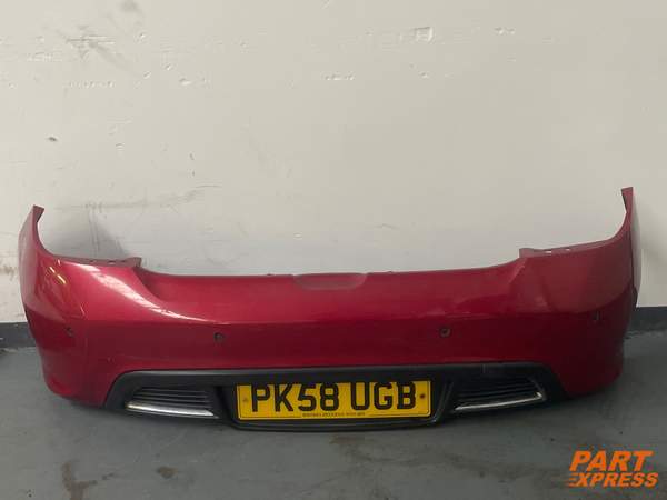 Stoßstange komplett hinten Peugeot 308 SE T7 Rot Rouge Babylone-LKR 2007 - 2013