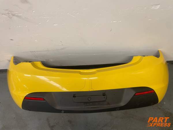 Stoßstange hinten Opel Astra GTC Gelb Flaming Yellow Sunny Melon AJU 2011 - 2018
