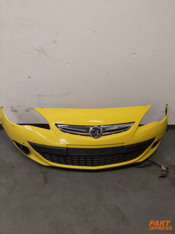 Stoßstange vorne Opel Astra GTC Gelb Flaming Yellow Sunny Melon AJU 2011 - 2018
