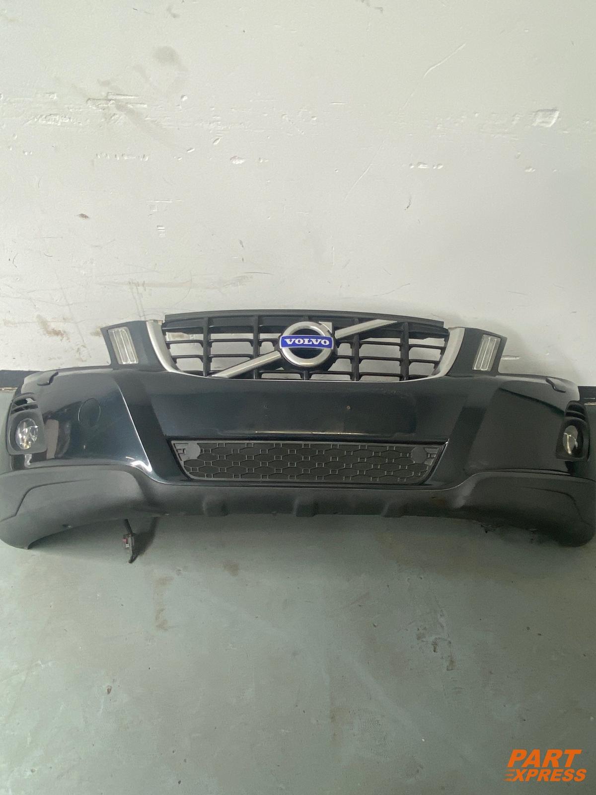 Stoßstange komplett vorne original Volvo XC60 SE LU I Grau Savile Grey 492 200