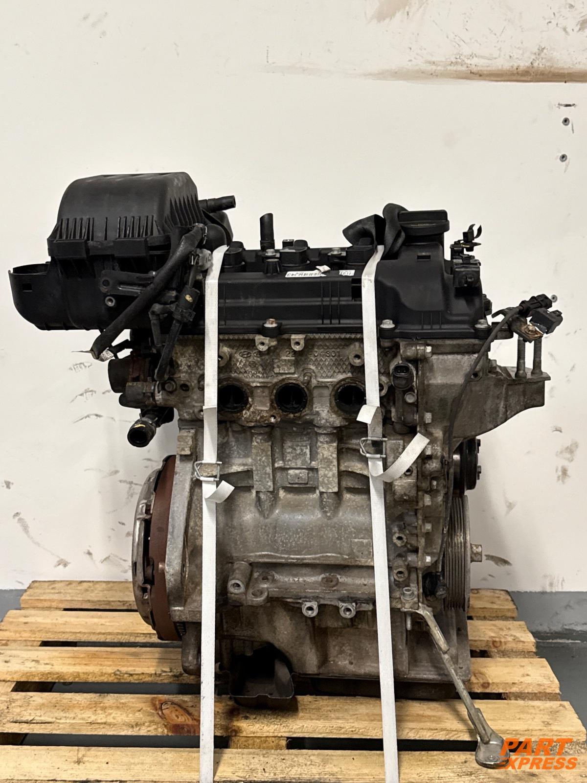 Engine komplett 1,0 DOHC G3LA Kia Picanto VR TA 102tkm 2011 - 2017