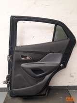 Door Complete Rear Right Opel Mokka Black Carbon Flash-GAR (22C) 2012 - 2016 – 4