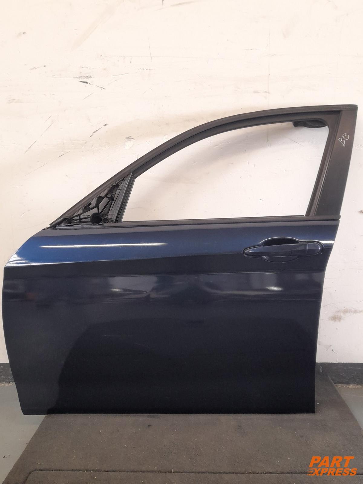 Tür komplett vorne links BMW 1er S Blau Tiefseeblau Metallic-A76 2011 - 2019