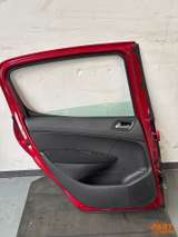 Tür komplett hinten links Peugeot 308 SE T7 Rot Rouge Babylone-LKR 2007 - 2013 – 8
