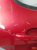 Tür komplett hinten rechts Peugeot 308 SE T7 Rot Rouge Babylone-LKR 2007 - 2013 – 3