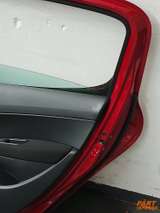 Tür komplett hinten rechts Peugeot 308 SE T7 Rot Rouge Babylone-LKR 2007 - 2013 – 10